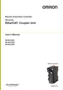 w519 nx-series ethercat coupler units users manual en