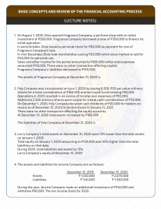 10-03-2021 CRC-ACE - FAR-P - Week 01  Basic Concepts and Review of the Financial Accounting Process