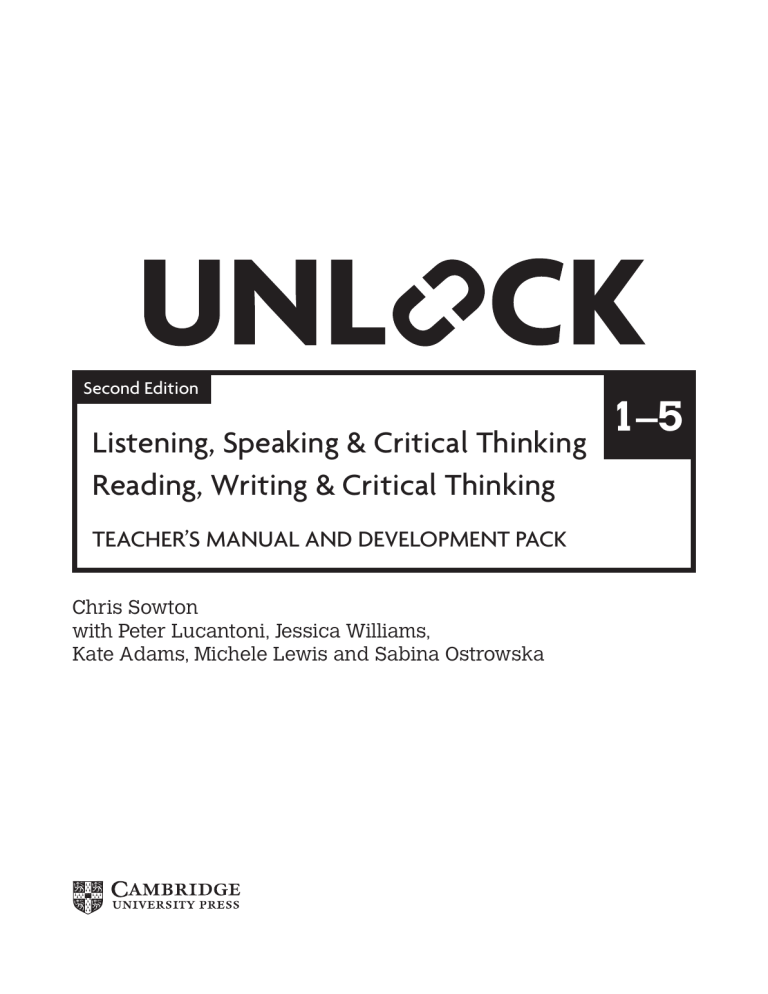 unlock reading writing and critical thinking 3 pdf