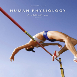 Human Physiology (9th ED) textbook