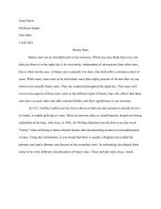 Sean Eberts Earth Science Essay