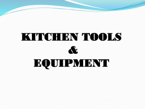 Kitchen Equipment MS