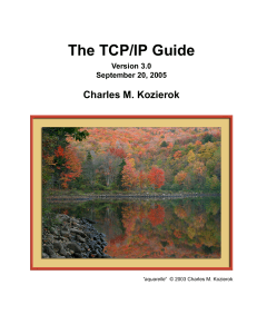 Charles M. Kozierok - The TCP IP Guide  A Comprehensive, Illustrated Internet Protocols Reference-No Starch Press (2005)