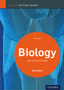 Biology - Study Guide - Andrew Allott - Oxford 2014 1