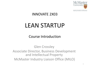 Innovate 2X03 Lecture 1 Crossley 2023
