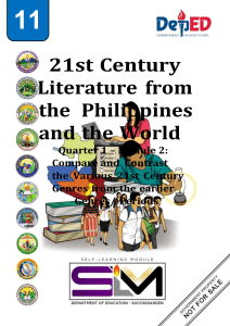 21st-CENTURY-LITERATURE-Q1 Module-2-