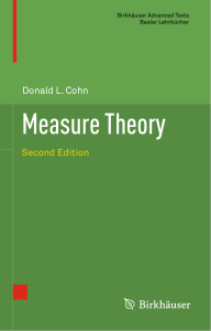 Measure Theory (2nd ed.) - Cohn, Donald L. 5990