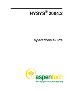 AspenHYSYSOperationsGuide