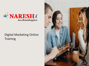 Best Online Digital Marketing Training In India