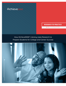 Achieve3000 ResearchtoPractice-Whitepaper V9 (8-31-21) (1)