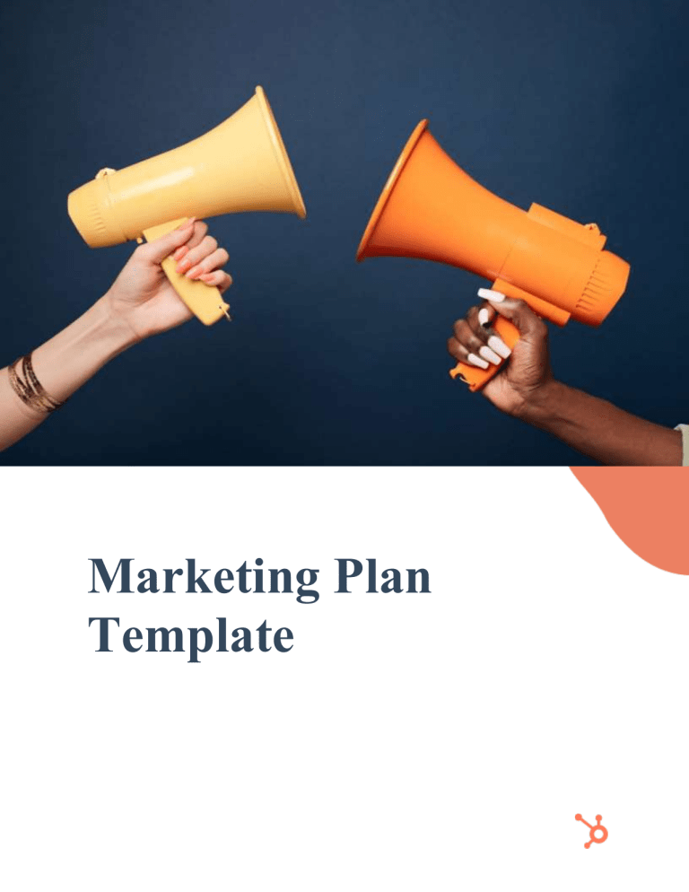 Marketing Plan Template HubSpot