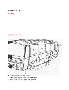 Bus Body Details: Construction, Classification & Regulations