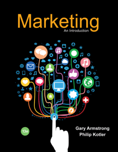 Marketing An Introduction by Gary Armstrong Philip Kotler
