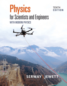 Physics for Scientists and Engineers with Modern Physics 10th edition
