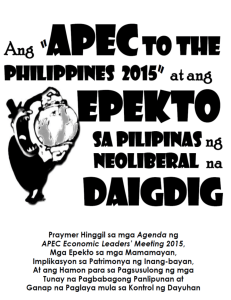 1-Praymer sa APEC 2015