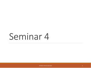 Seminar 4 class slides