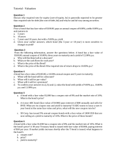 Tutorial - Valuation