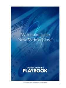 Grant Cardone - Playbook