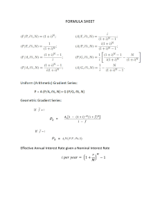 S23 Exam 1 Formula Sheet