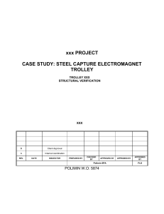 case study electromagnet trolley