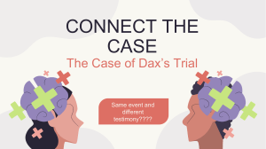 CONNECT THE CASE