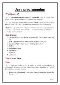 Java Complete Notes 