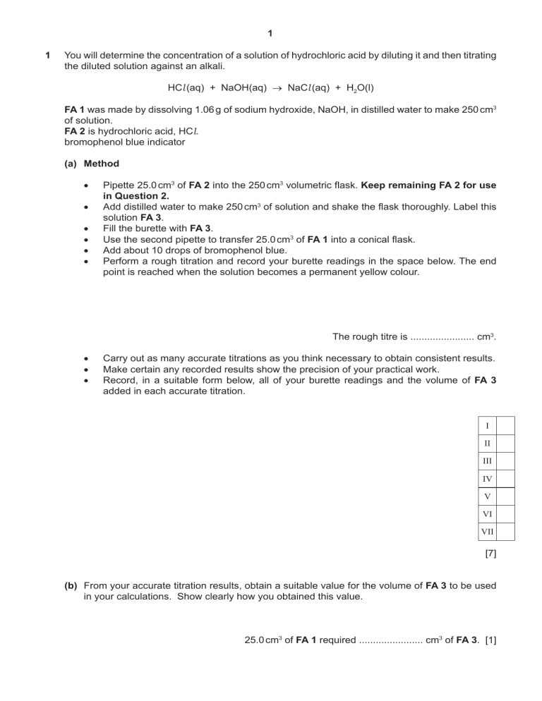 titration screen experiment level 3 answers