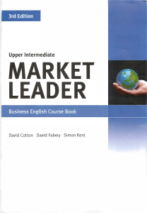 Market Leader 3rd Edition - UpperIntermediate - Course Book
