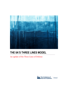 IIAs Three Lines Model