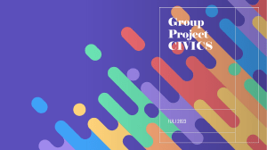 Group Project CIVICS