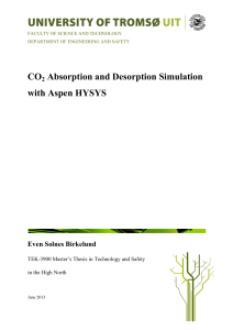 CO2 Absorption and Desorption Simulation with Aspen HYSYS ( PDFDrive )