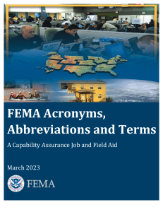 fema-acronyms-abbreviations-terms FAAT 03-2023