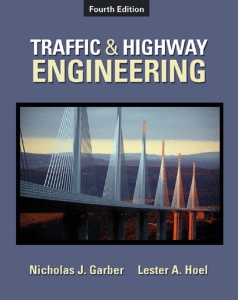 Traffic and Highway Engineering Fourth E