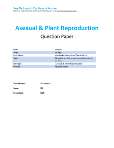 26-asexual and plant reproduction-qp olevel-cie-biology 