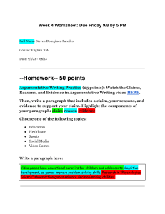 Copy of English 10A Week 4 Worksheet