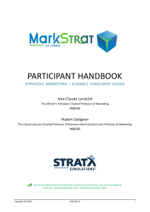 Participant Handbook durable goods 2023