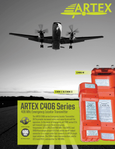 Spec Sheet C406-1 ARTEX