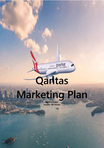 Qantas Marketing Plan