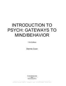 Share Introduction to Psych Gateways to MindBehavior, Eleventh by Dennis Coon (z-lib.org)
