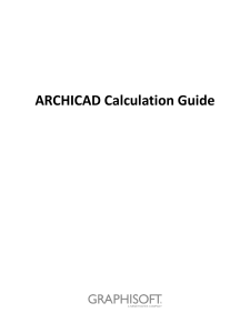 04 ARCHICAD Calculation Guide