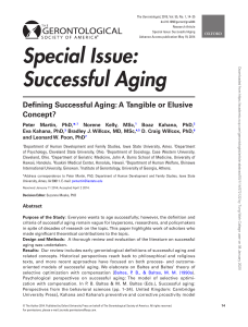 Successful ageing