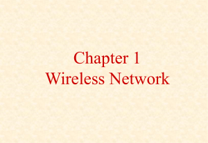 Chap2-Wireless Network