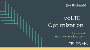 VoLTE optimization