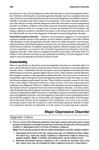 Major Depressive Disorder DSM-5