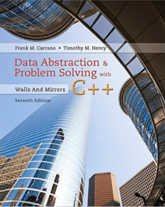 Data Abstraction & Problem Solving with C++ Walls and Mirrors