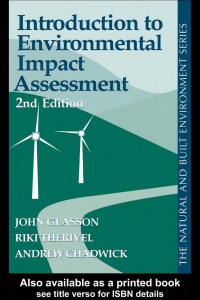 Introduction to Environmental Impact Assessment (1)