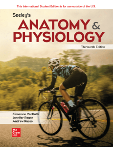 Seeley's Anatomy & Physiology Textbook, Thirteenth Edition