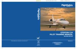 CJ4 Pilot Training Manual