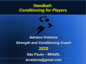 Handball Conditioning for Players