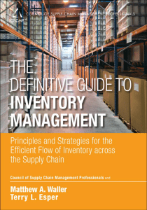 Guide to Inventory Mgmt